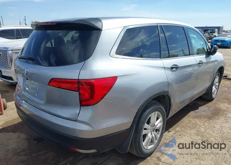 2016 Honda Pilot Lx из США, поврежденный, VIN 5FNYF5H17GB009155